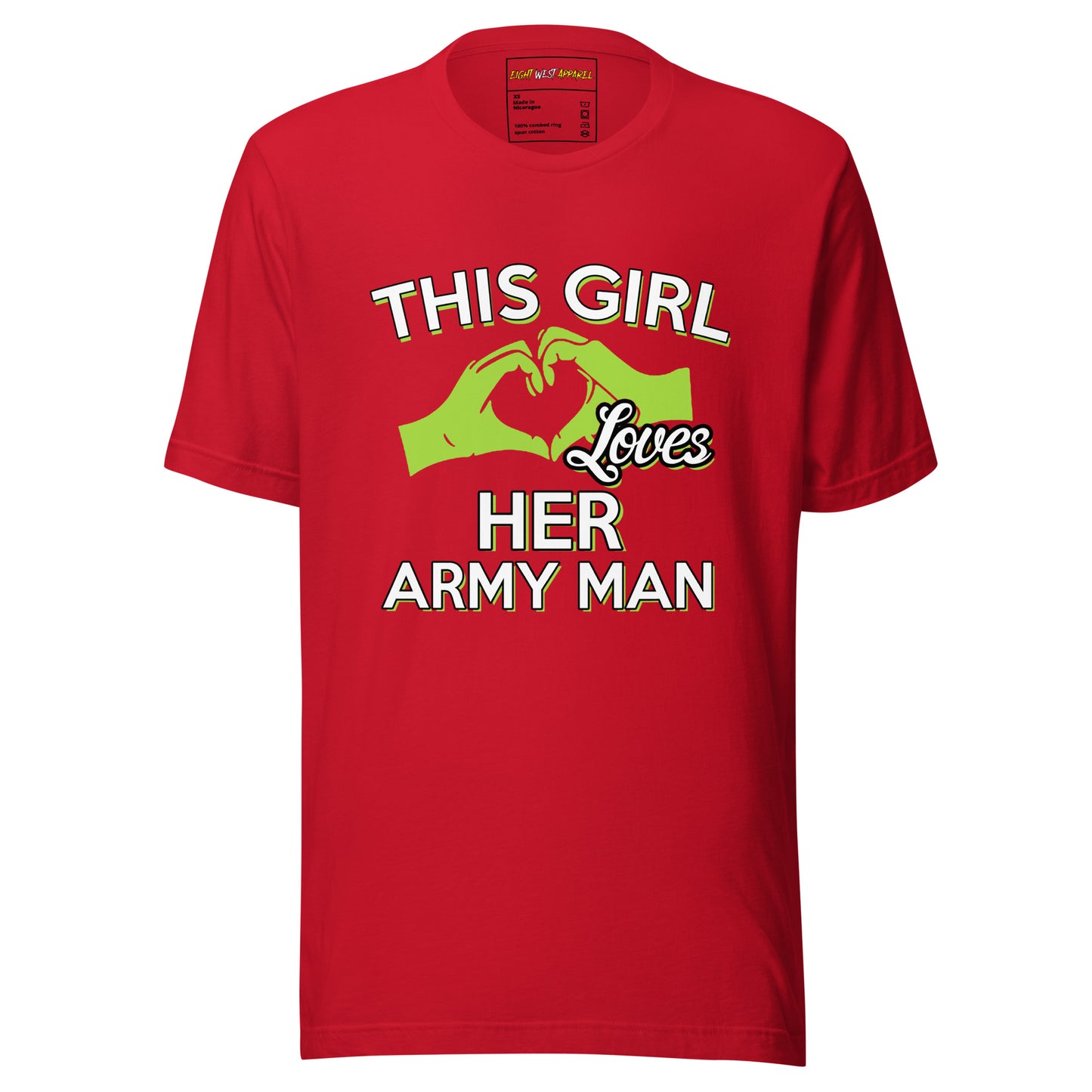 Her Army Man Cotton Tee