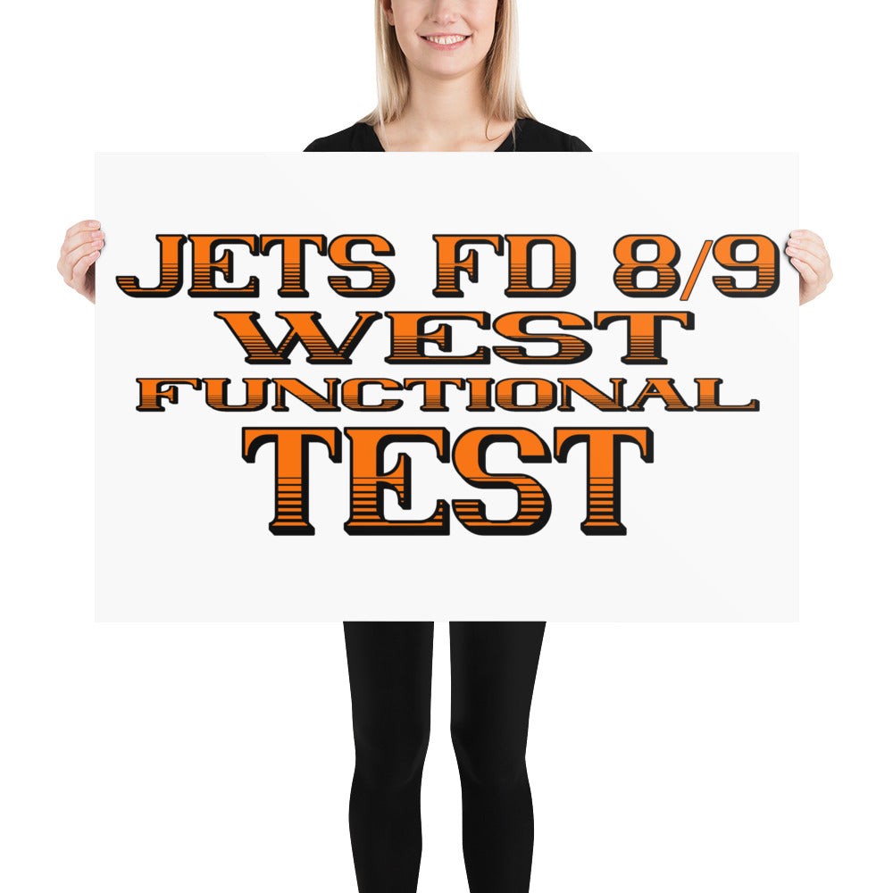 Jets Team Table Poster