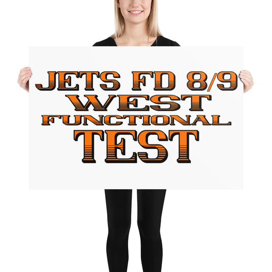 Jets Team Table Poster