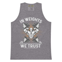 In Weights we trust Fitness tank top