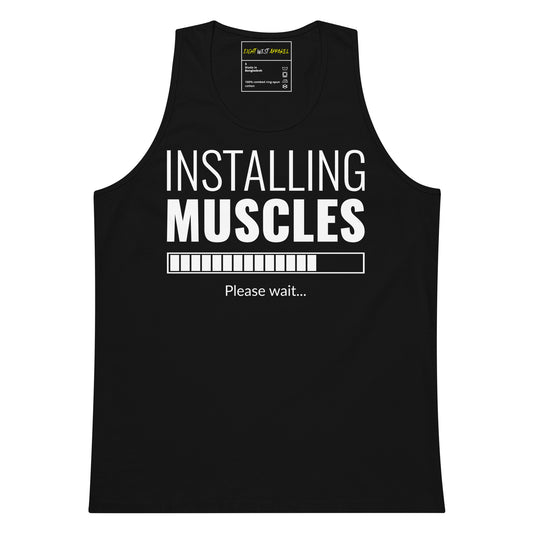 Installing Muscles Fitness tank top