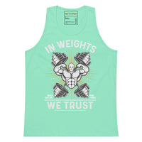 In Weights we trust Fitness tank top
