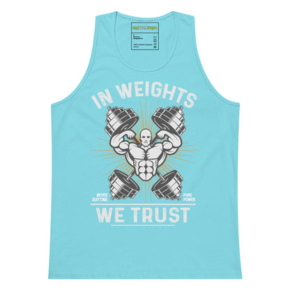 In Weights we trust Fitness tank top