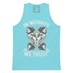 In Weights we trust Fitness tank top
