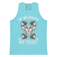 In Weights we trust Fitness tank top