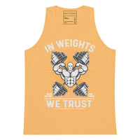 In Weights we trust Fitness tank top