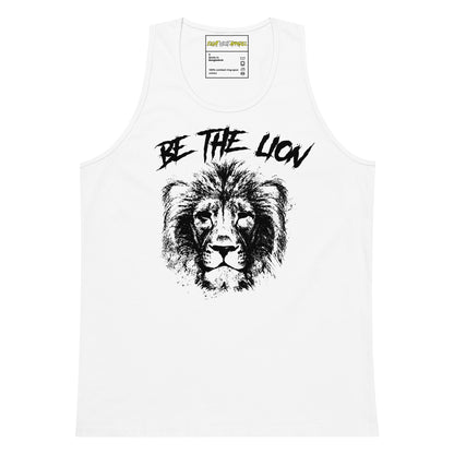 The Lion Fitness tank top