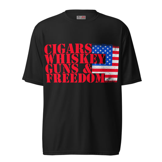 Cigars Whisky Guns Premium Tee