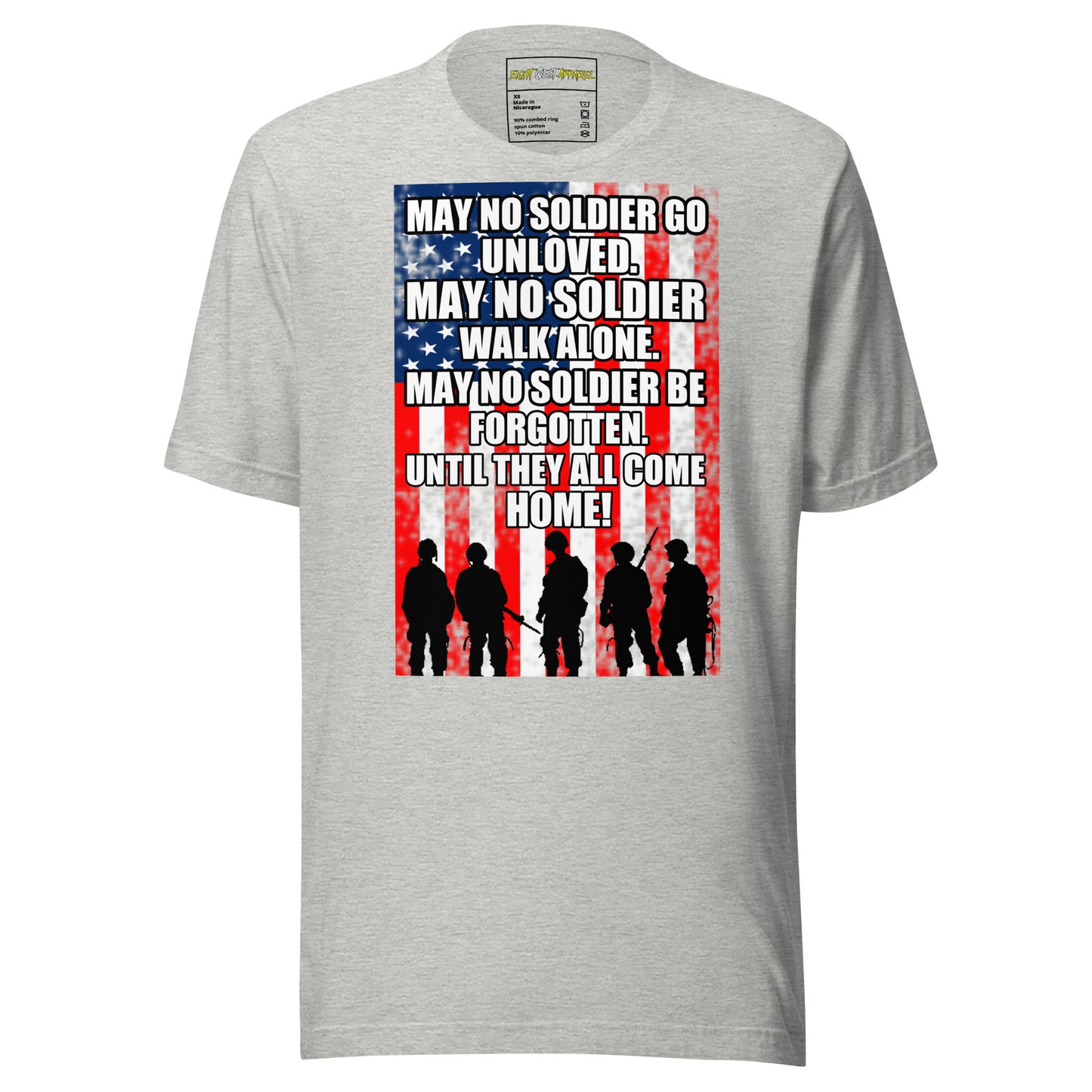 May No Soldier Cotton Tee