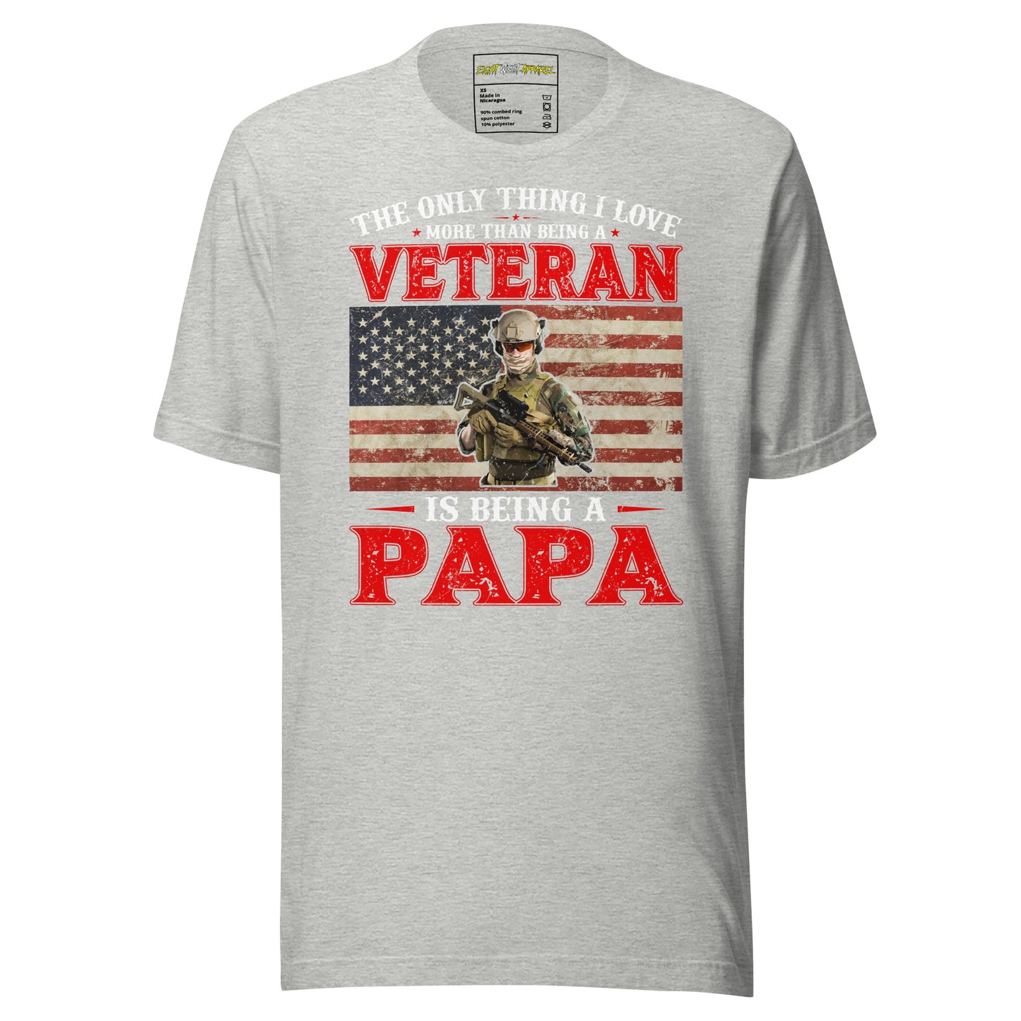 Veteran Papa Cotton Tee