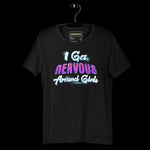 Nervous Around Girls Cotton Tee