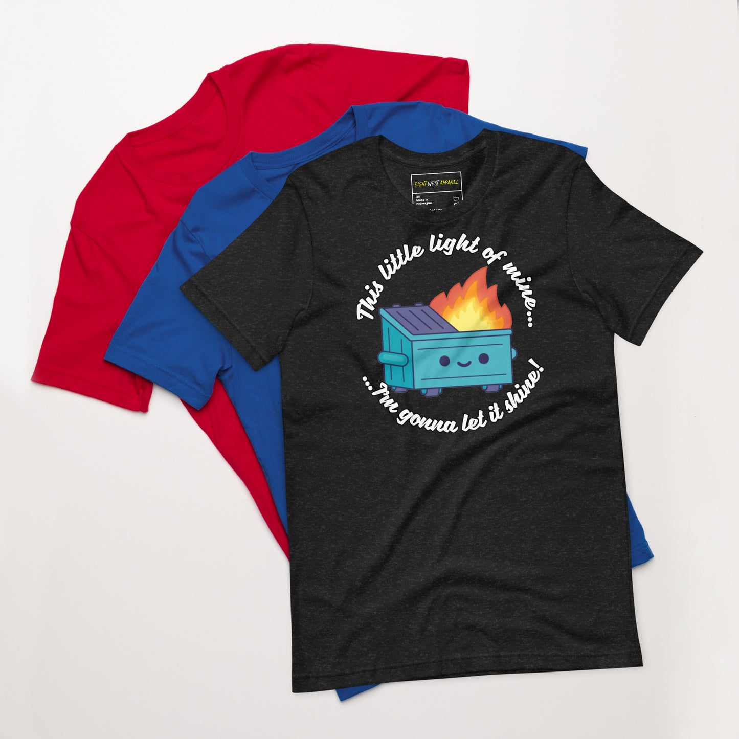 Dumpster Fire Cotton Tee