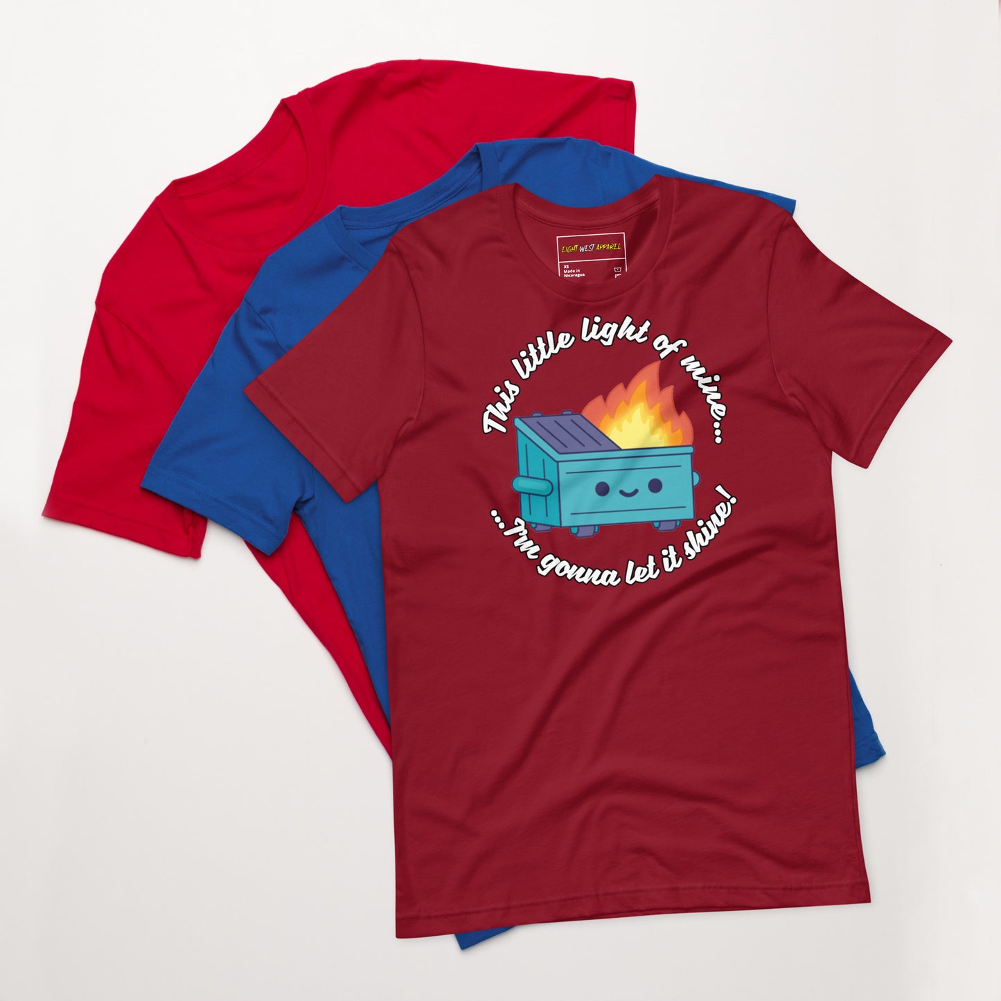 Dumpster Fire Cotton Tee