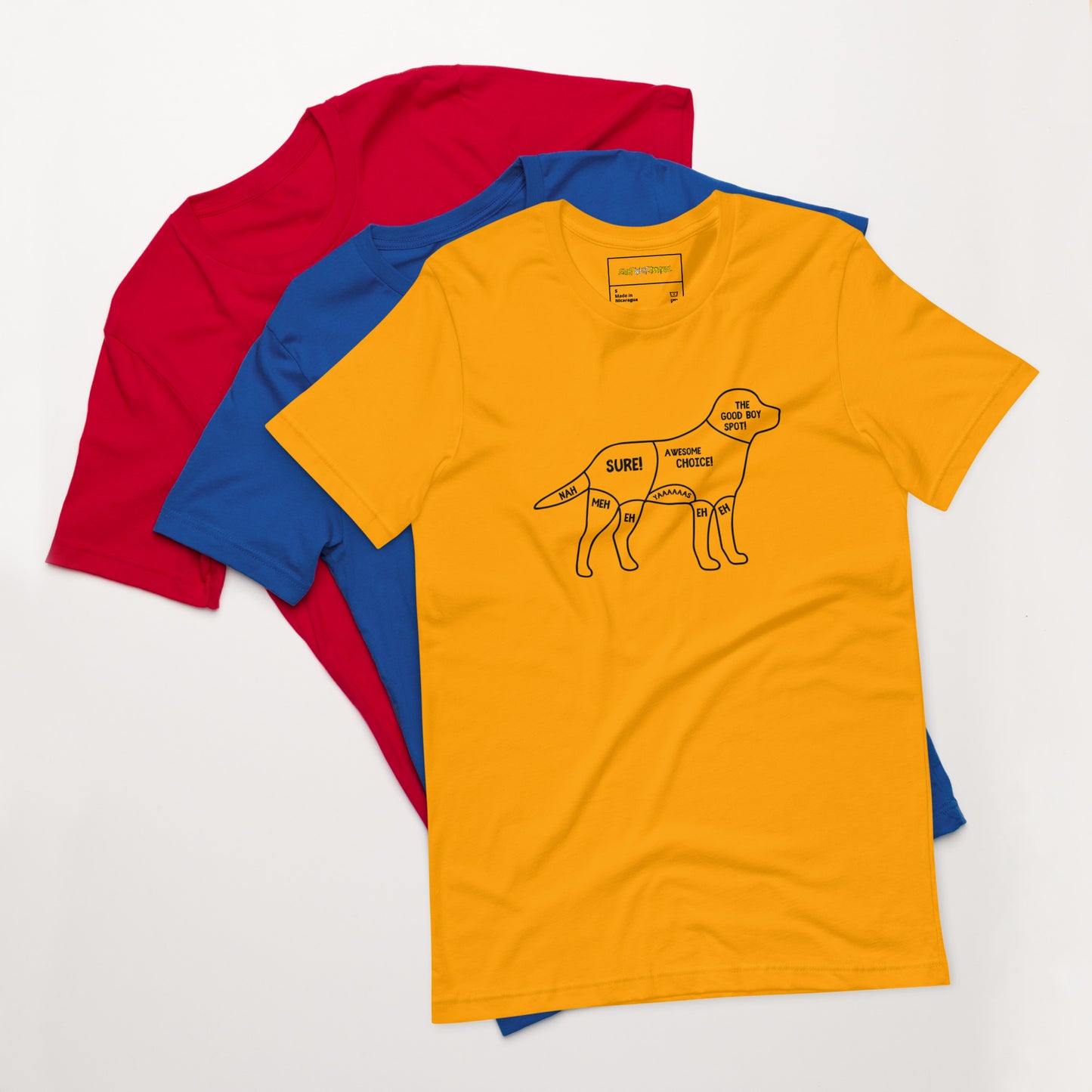 Dog Sections Cotton Tee