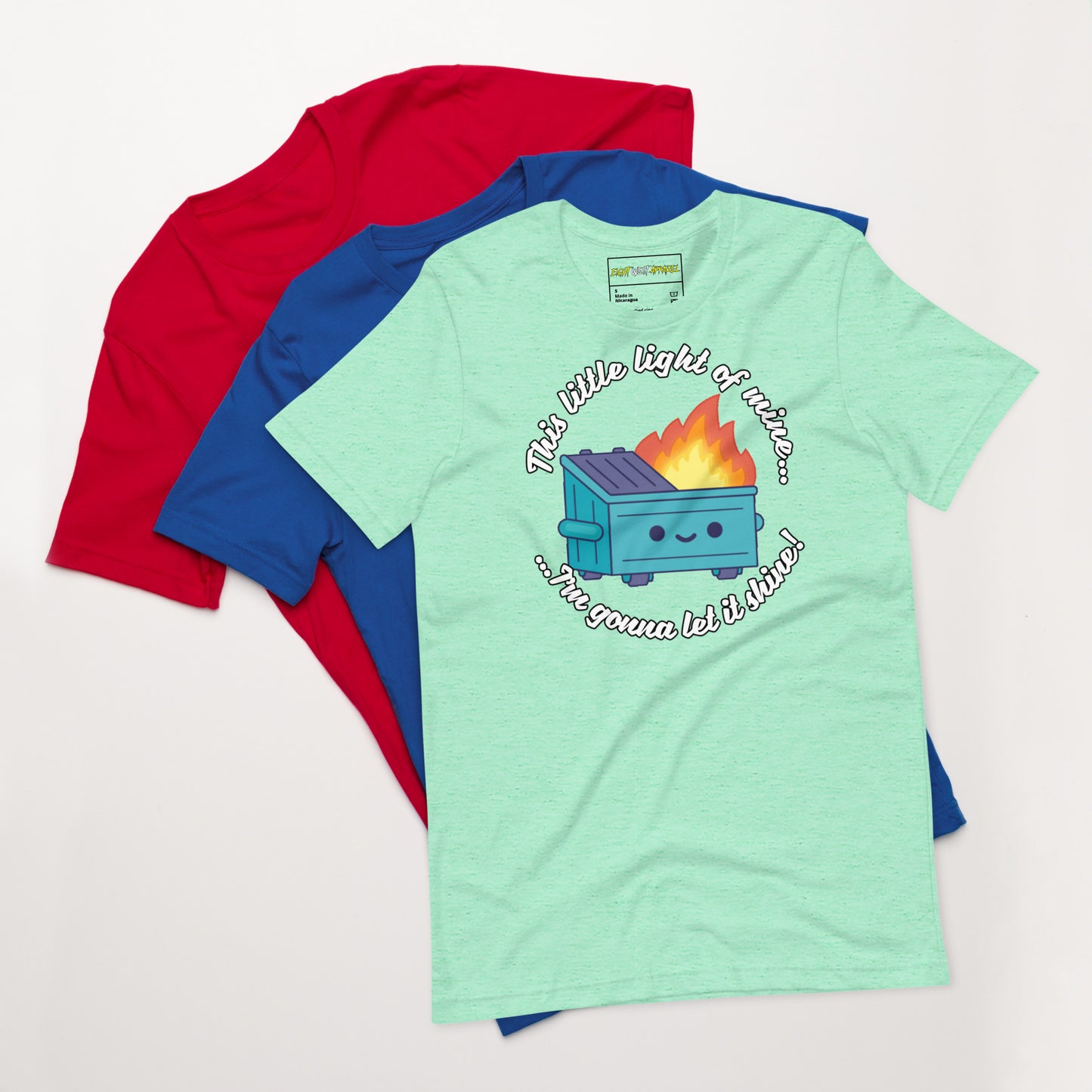 Dumpster Fire Cotton Tee