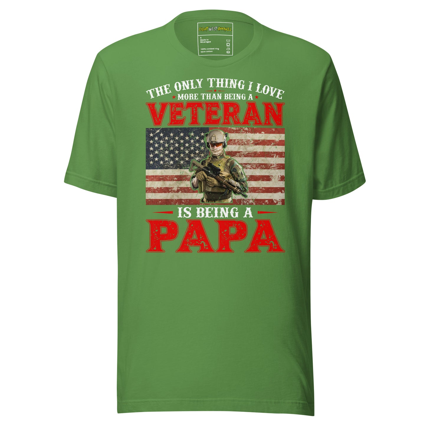 Veteran Papa Cotton Tee