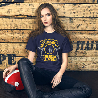 Ladies DD-214 Cotton Tee