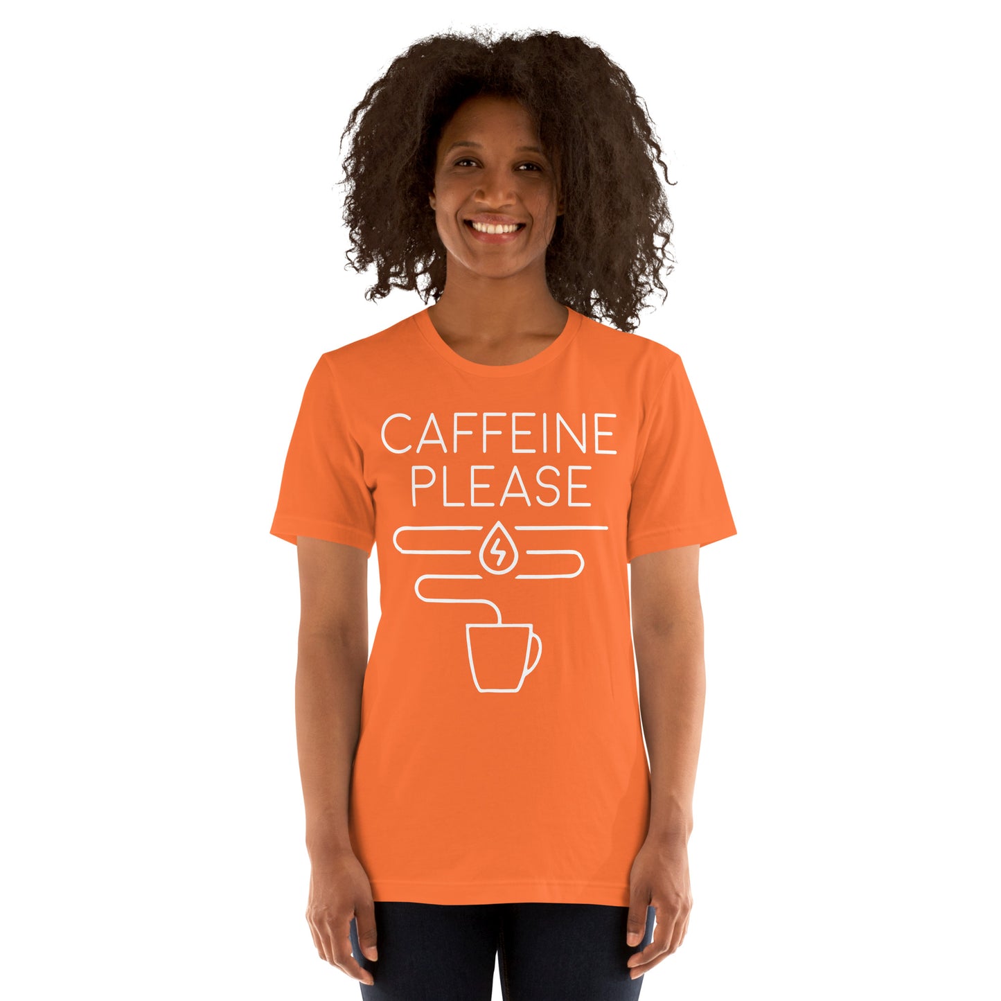 Caffine Please Cotton Tee