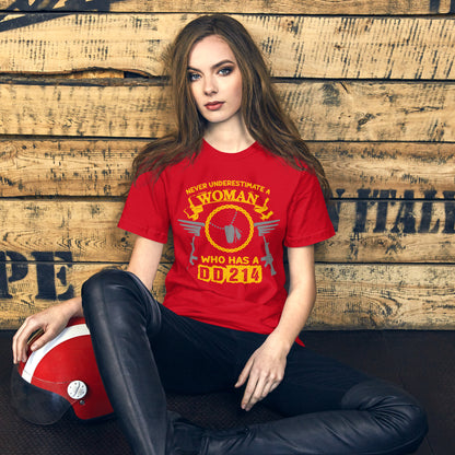 Ladies DD-214 Cotton Tee