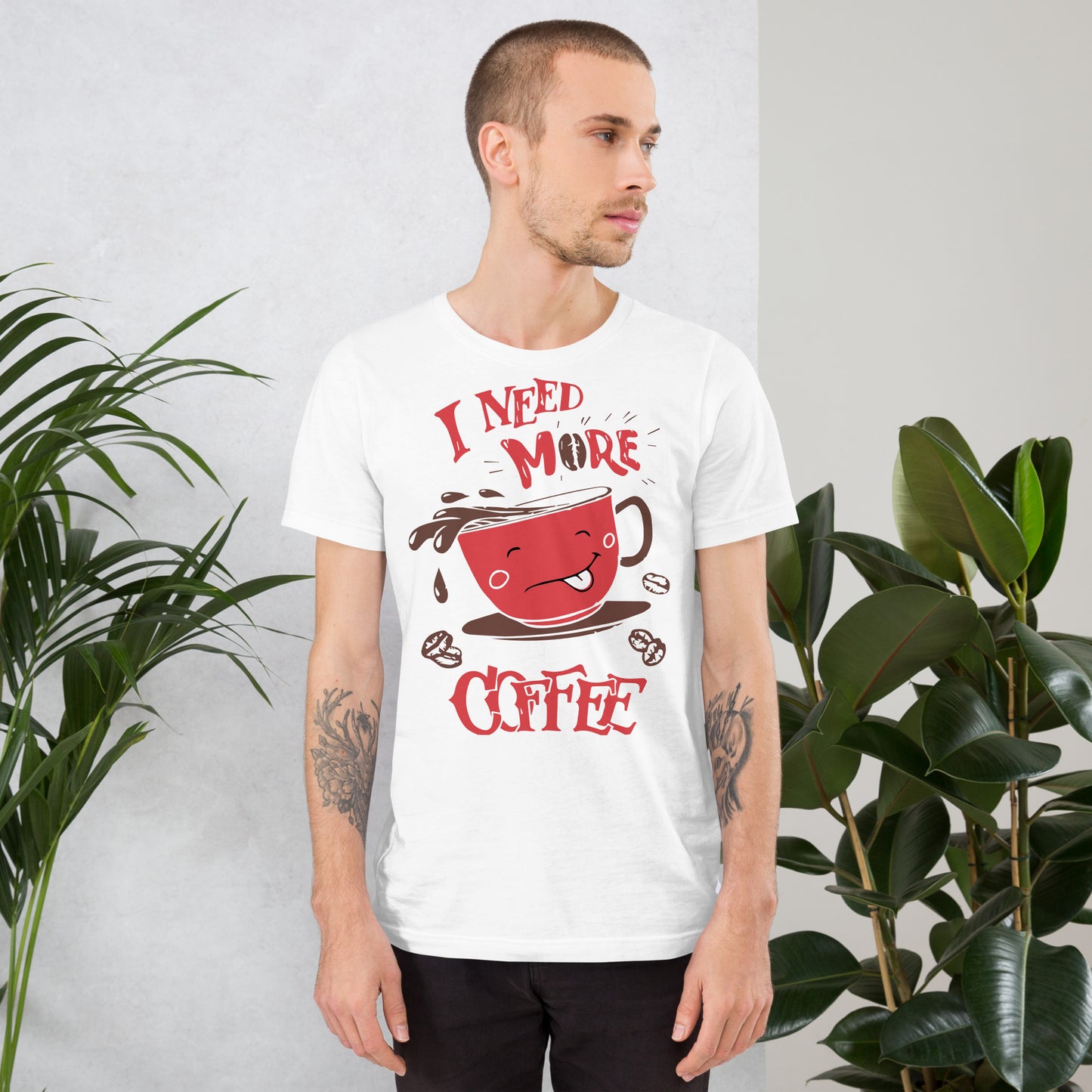 Need More Coffee Cotton Tee