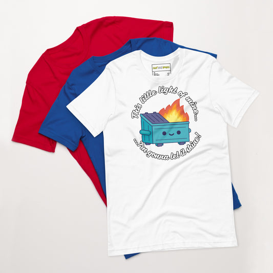 Dumpster Fire Cotton Tee