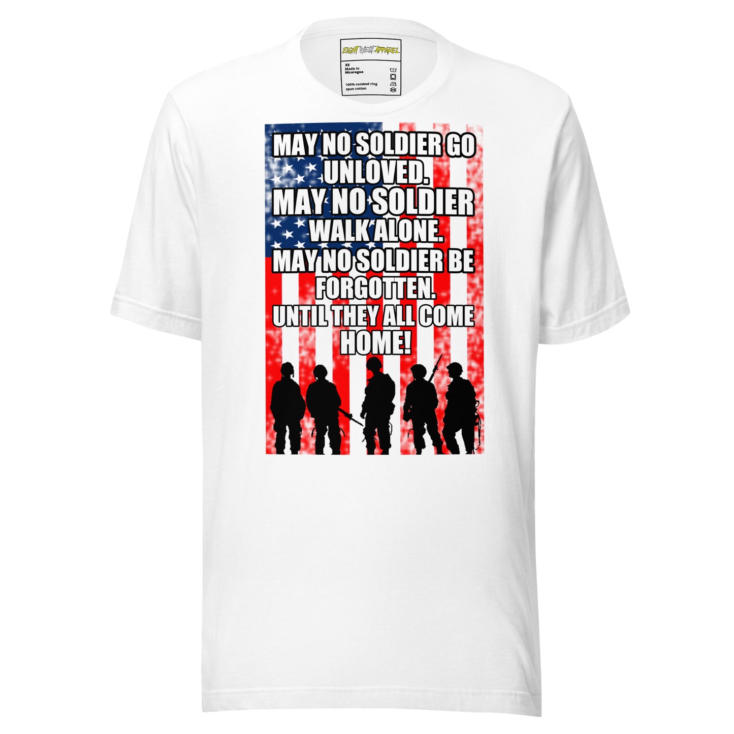 May No Soldier Cotton Tee