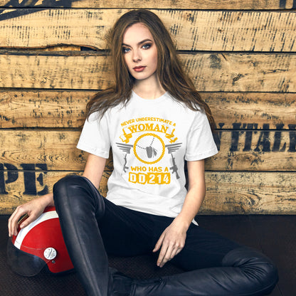 Ladies DD-214 Cotton Tee