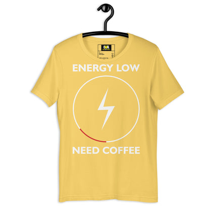 Need Coffee Cotton Tee